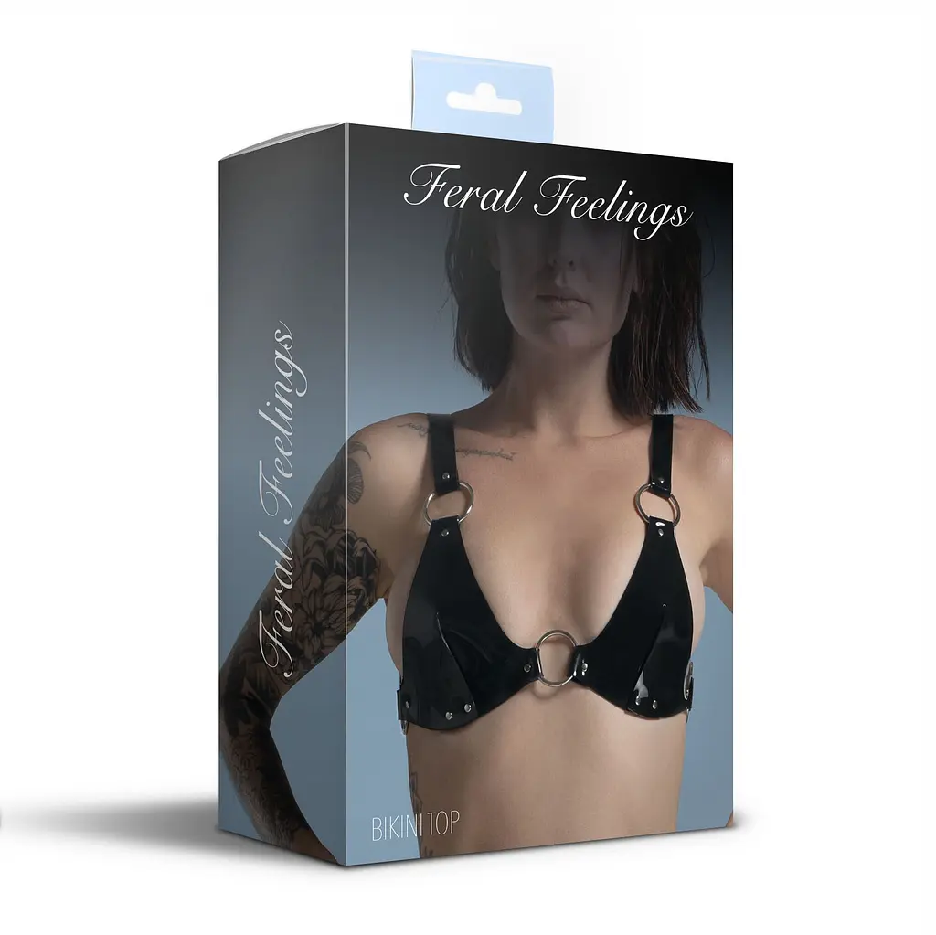 Ліф класичний Feral Feelings - Bikini Top Black - фото 2