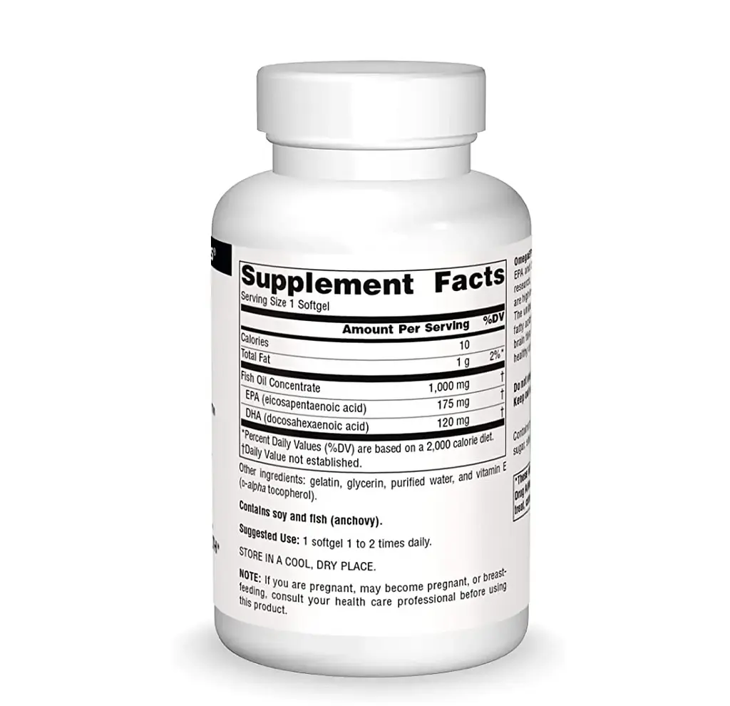 Риб'ячий жир OmegaEPA Fish Oil 1000 мг 100 капсул - фото 2