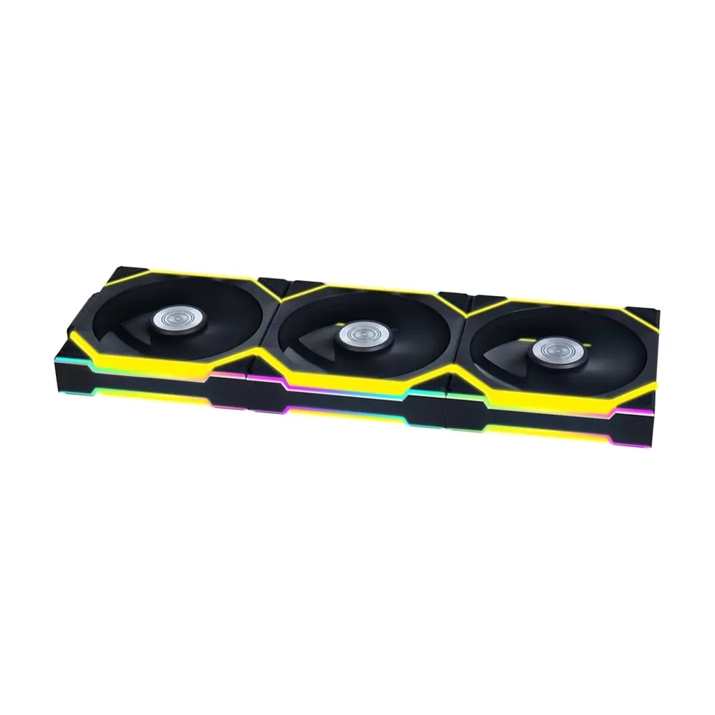 Кулер до корпусу Lian Li Uni Fan SL WIRELESS 120-3, Black (G99.12SL1W3B.00) - фото 2