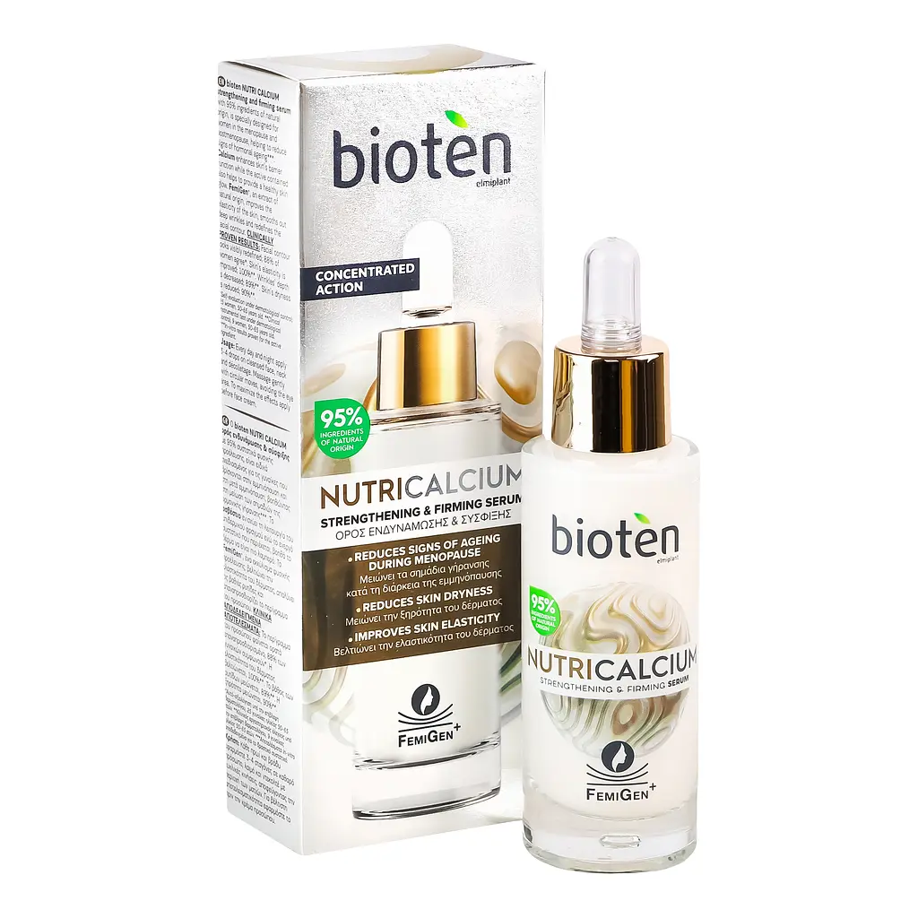 Зміцнювальна сироватка для обличчя Bioten Nutri Calcium Strengthening & Firming Serum 30 мл - фото 2