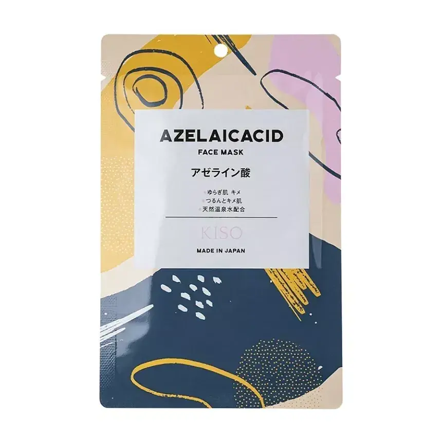 KISOCARE Azelaic Acid Face Mask тканевая маска с азелаиновой кислотой, 1 шт
