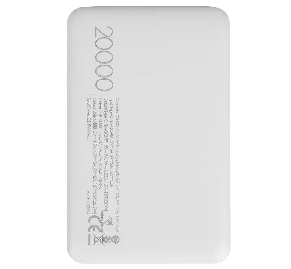 Повербанк Powerbank LogicPower LPPQ22 20000 mAh QC PD 22.5W - фото 4