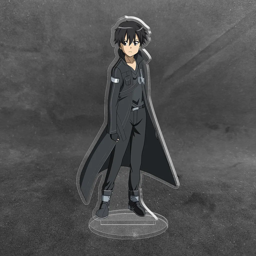 Акрилова колекційна фігурка Аніме Sword Art Online, Майстри Меча Онлайн SAO Кіріто 4 15 см