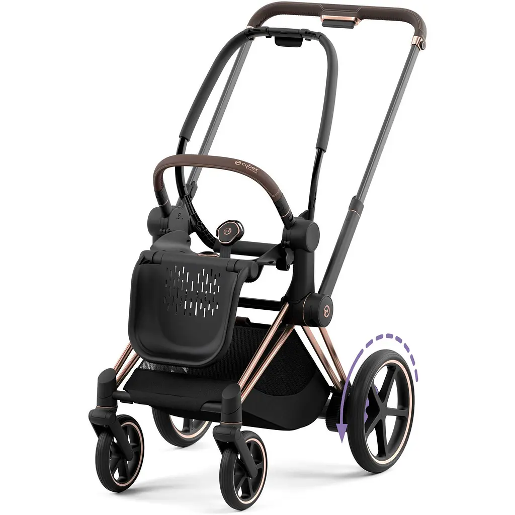 Шасі ePriam 4.0 & каркас Cybex LS RBA Rosegold