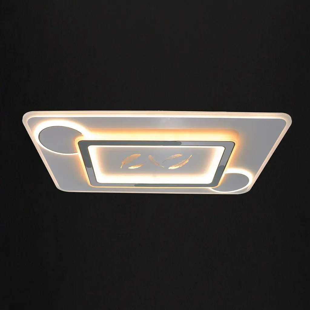 Світлодіодний настінно-стельовий світильник Brille WBL-38C/260W RM з пультом керування - фото 4