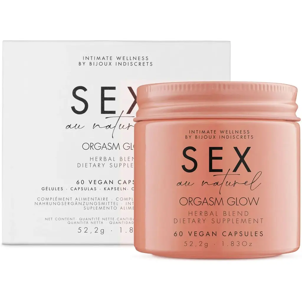 Капсули для лібідо Bijoux Indiscrets Sex au Naturel - Orgasm Glow - фото 2