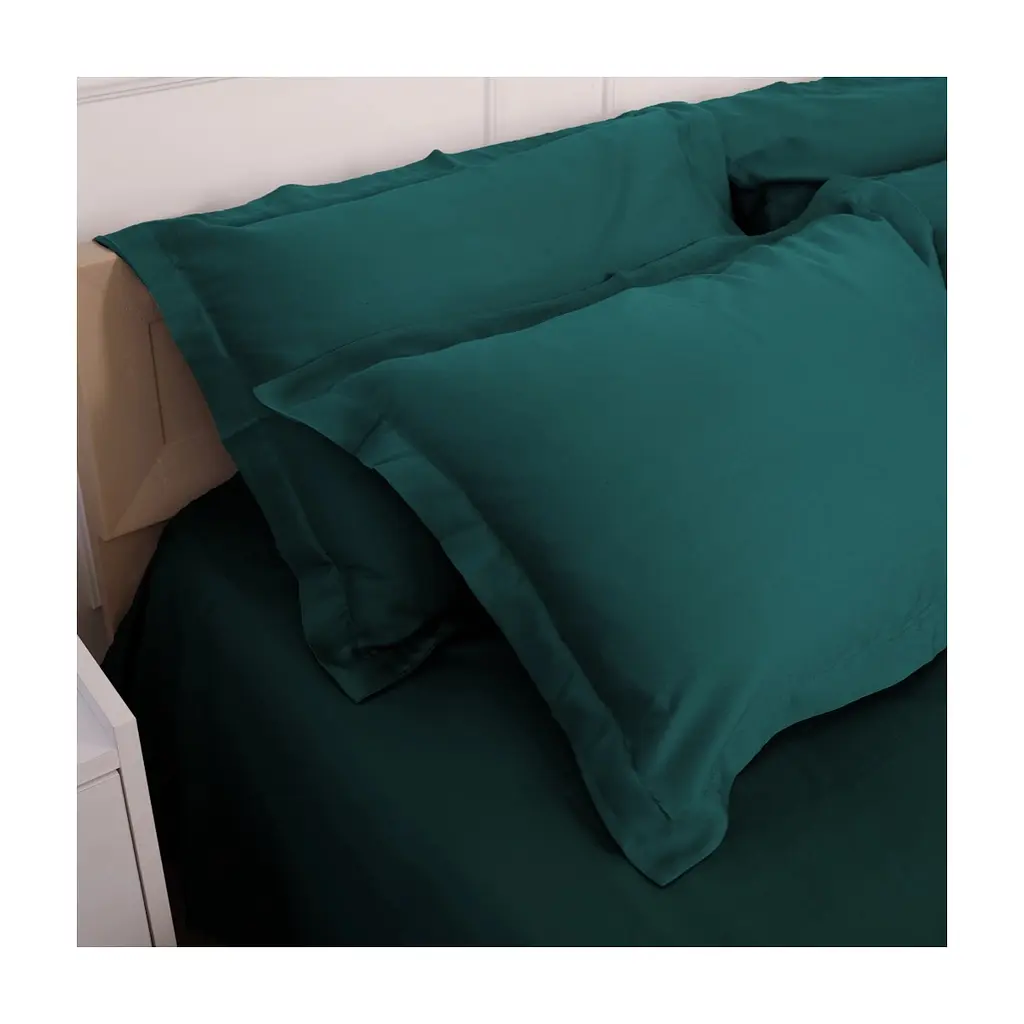 Постільна білизна MirSon Tencel №07 Emerald 200x220 Євро (2200009370991) - фото 10