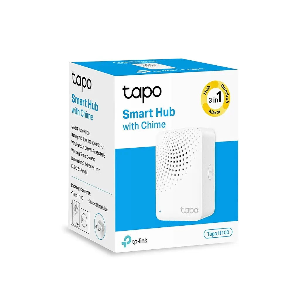 Розумний хаб із дзвінком TP-Link Tapo H100 - фото 2
