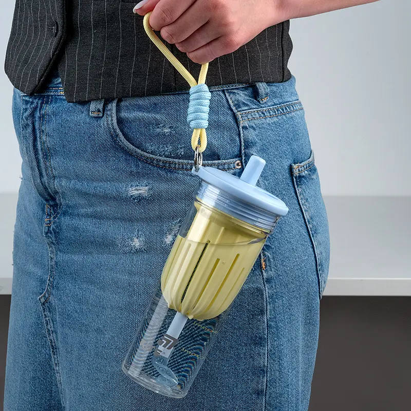 Стакан для воды Kite желто-синий 650 мл (K25-1219-3) - фото 9