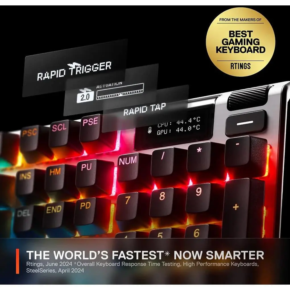Клавіатура SteelSeries Apex Pro Gen 3 UA (64660) - фото 10