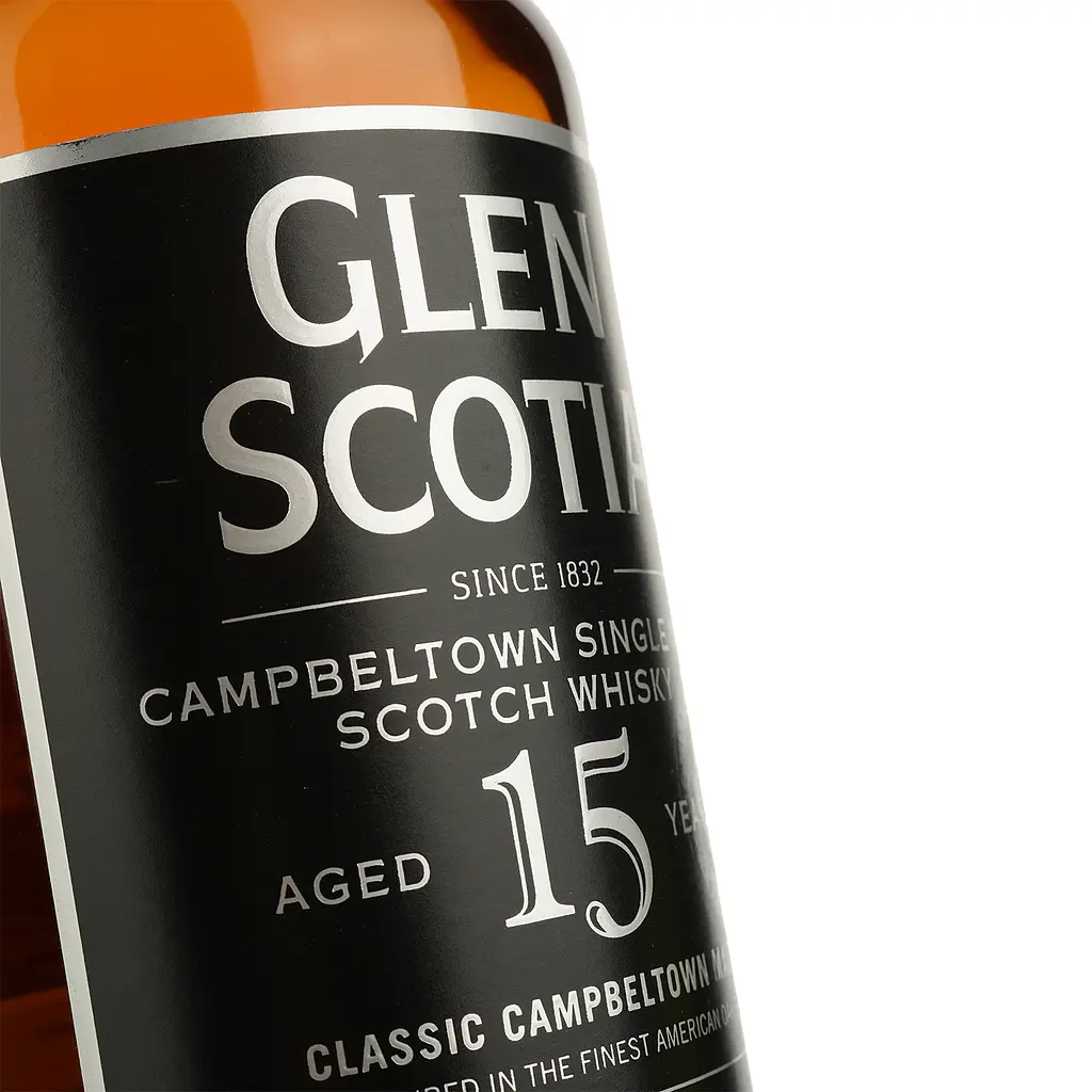 Віскі Glen Scotia 15 yo Single Malt Scotch Whisky 46% 0.7 л в подарунковій упаковці - фото 4