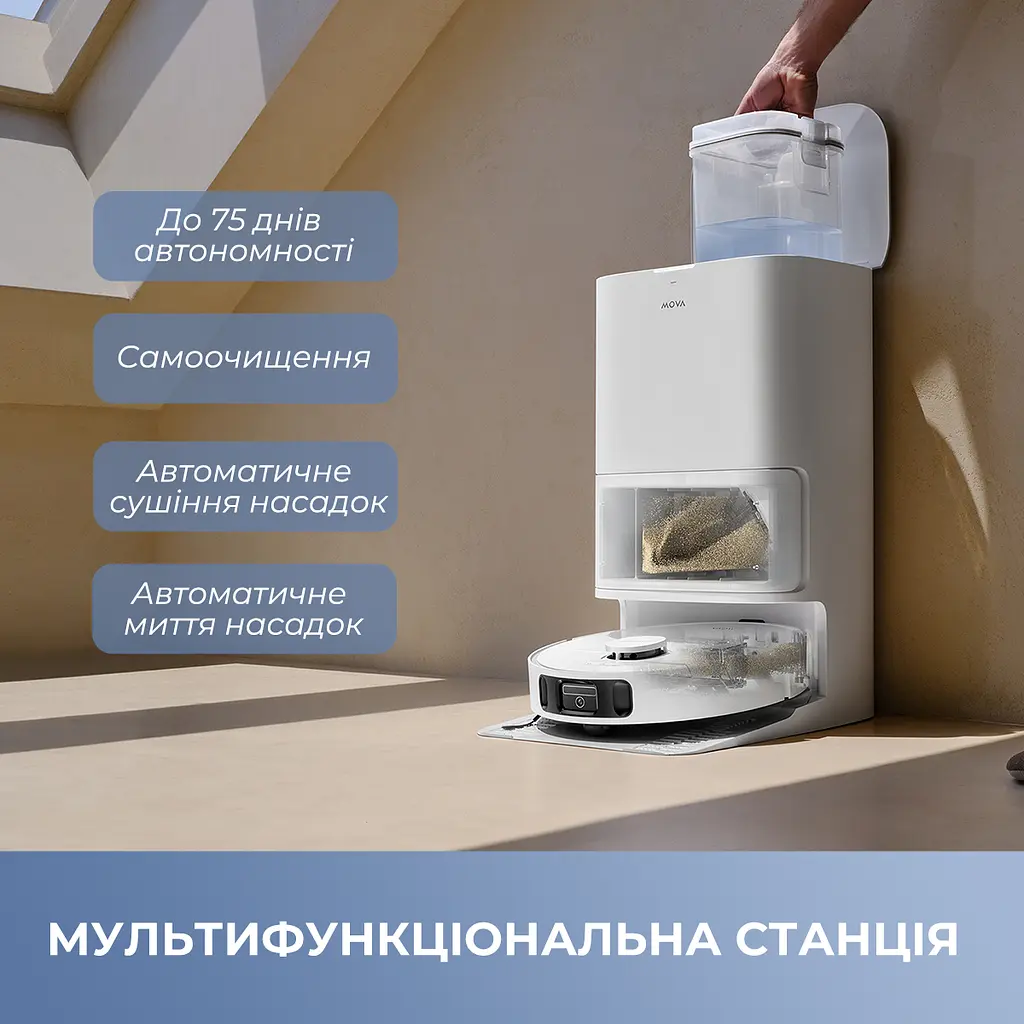 Робот пилосос MOVA E40 Ultra - фото 5