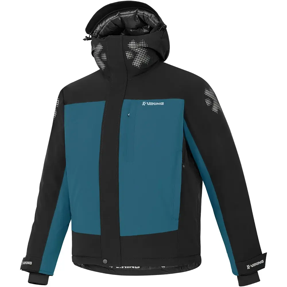 Куртка Viking Fishing Sköld XL 200g 20K Black/Navy - фото 2