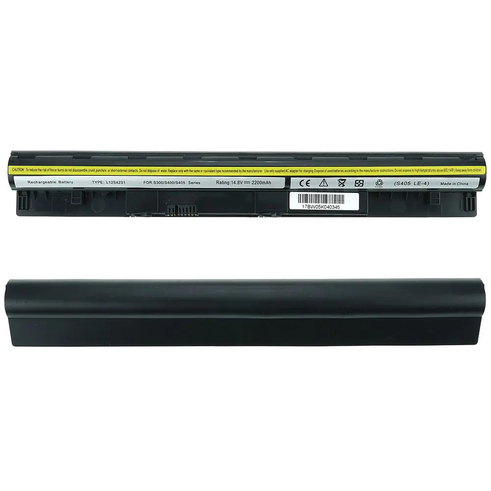Батарея для ноутбука Lenovo L12S4Z01 (IdeaPad S300 S400 S400u S405) 14.8V 2200mA 32Wh Чорний - фото 2