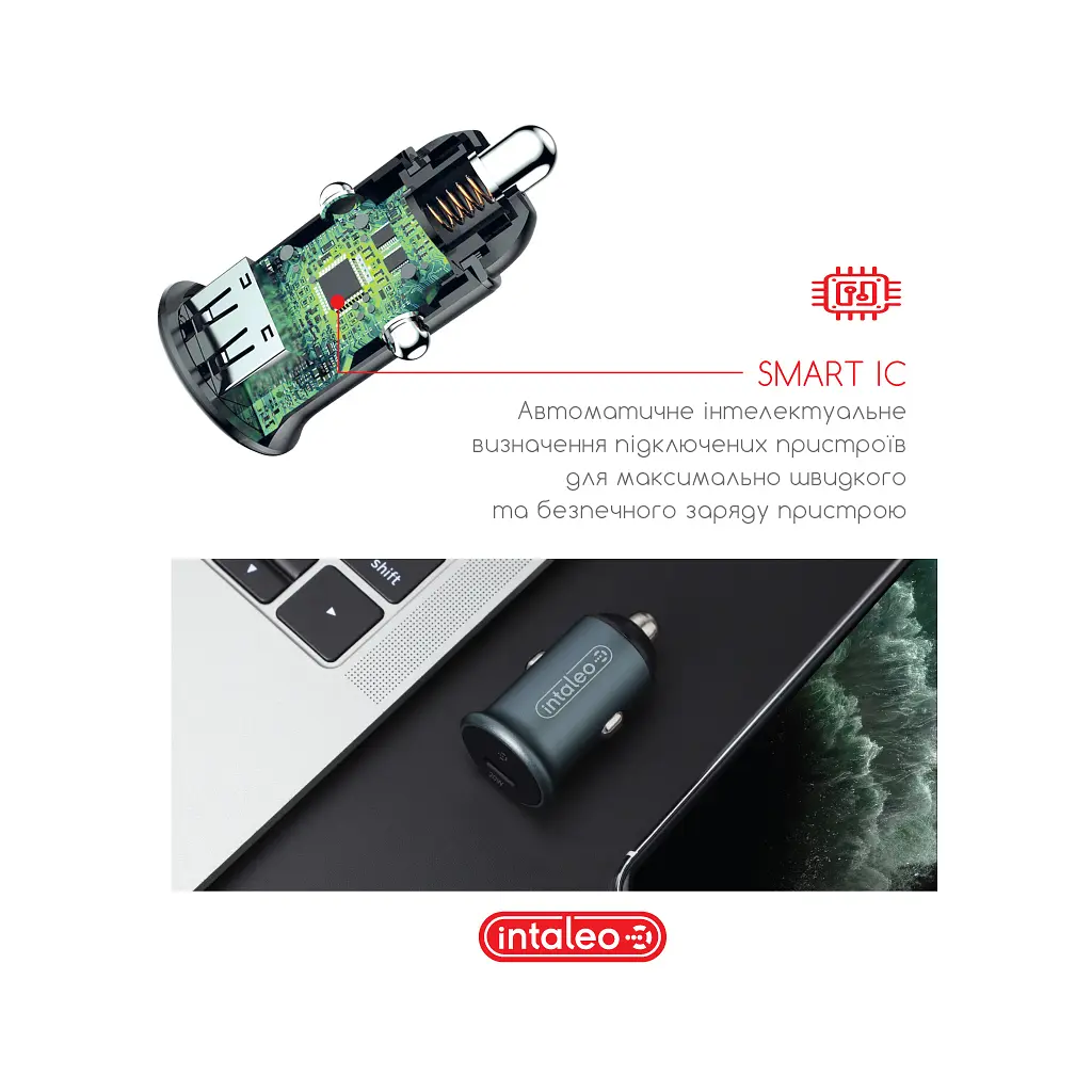 Зарядний пристрій Intaleo CCG482 (2USB4.8A) (1283126521553) - фото 6