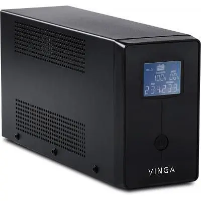 Пристрій безперебійного живлення Vinga LED 1200VA ( (VPC-1200PRM3) ) (VPC-1200PRM3) - фото 2