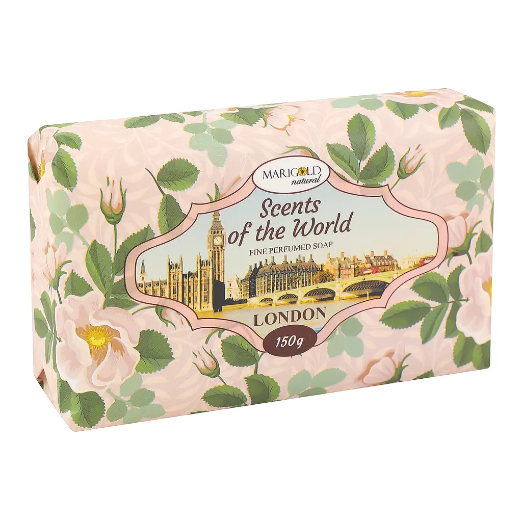 Мило тверде Marigold Natural Scents of the World London 150 г - фото 6
