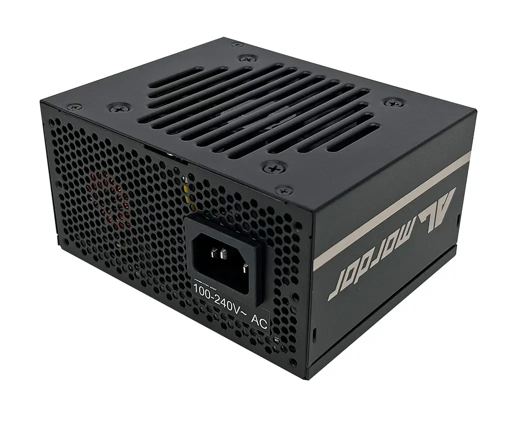 Блок живлення ALmordor 650 Вт SFX, Black, модульний, 80+ Gold, Active PFC, 80 мм, 4xMolex / 8xSATA / 3x6+2-pin / 2x4+4-pin / 1x20+4-pin (ALSFX650BK) - фото 2