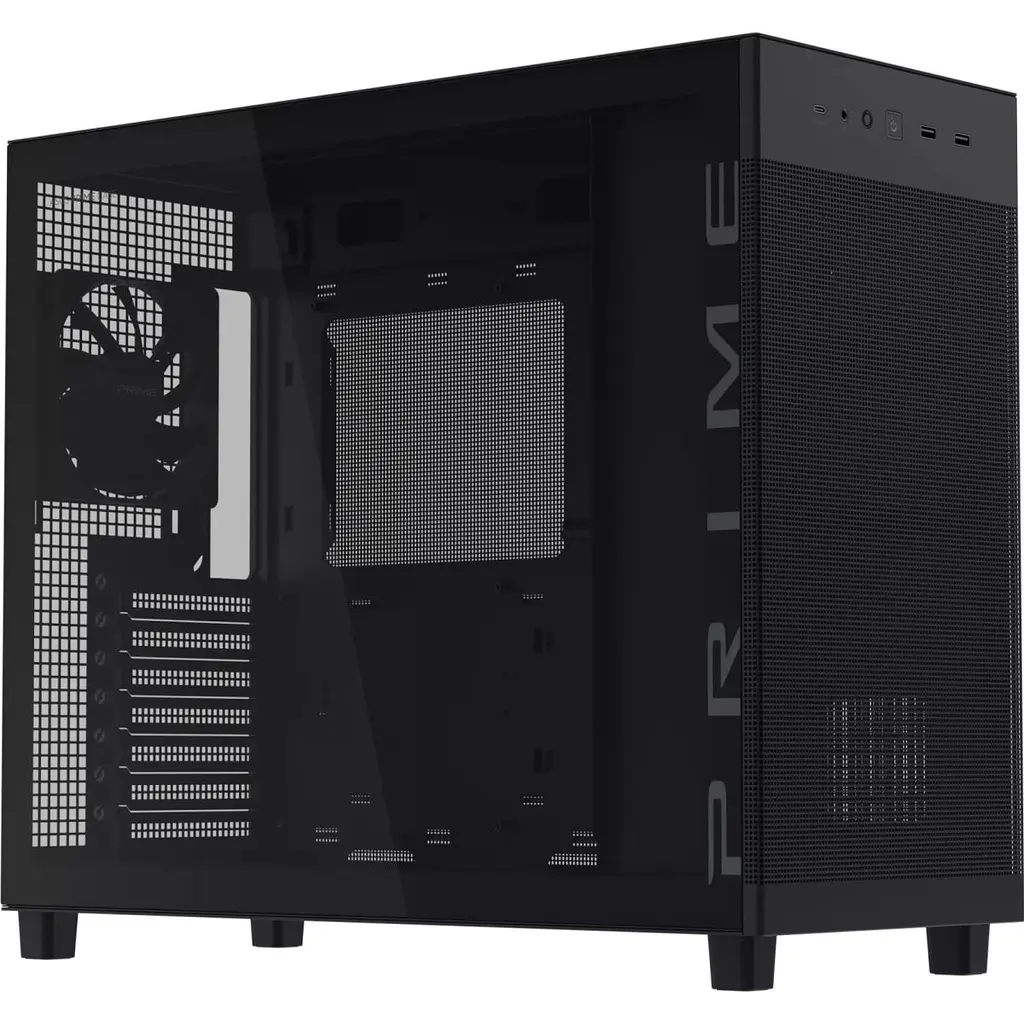 Корпус Asus Prime AP303 TG чорний (90DC00V0-B39010) [173321] - фото 2