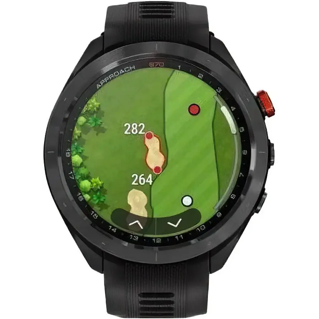 Смарт-годинник Garmin Approach S70 47mm B. Ceramic Bezel w. Black S. Band (010-02746-02/12) - фото 6