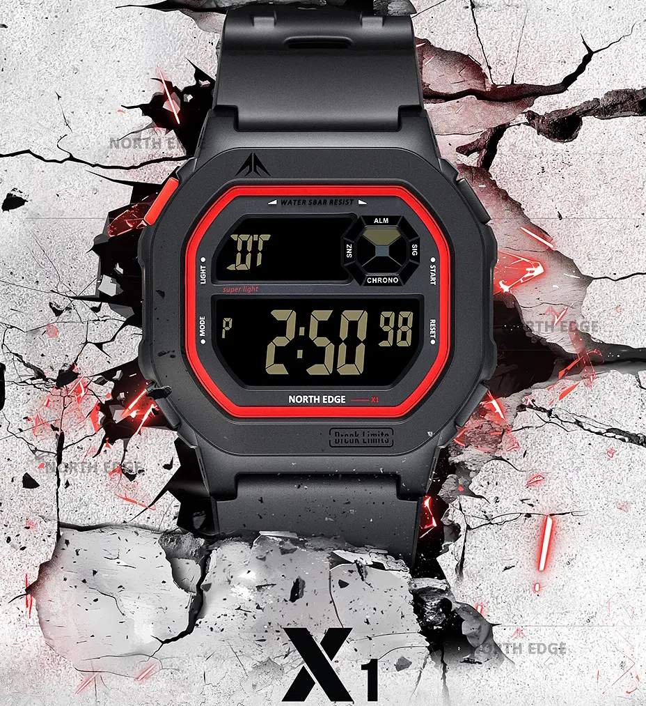 Годинник North Edge X1 5BAR - фото 7