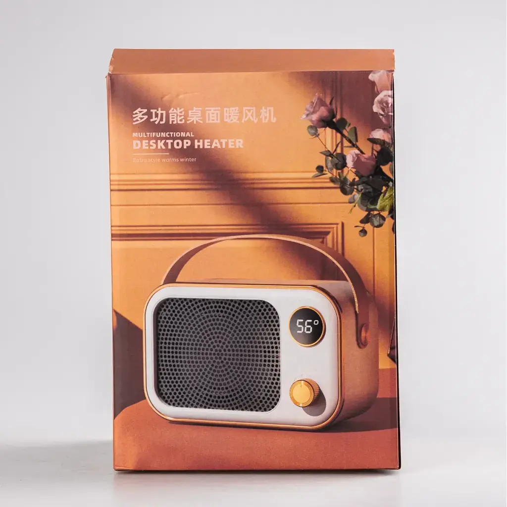 Тепловентилятор электрический DESKTOP HEATER 1200 Вт до 15 кв. SmartX HPAQL039O Оранжевый - фото 5