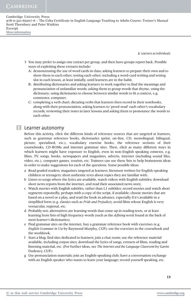 The CELTA Course Trainer's Manual - фото 8