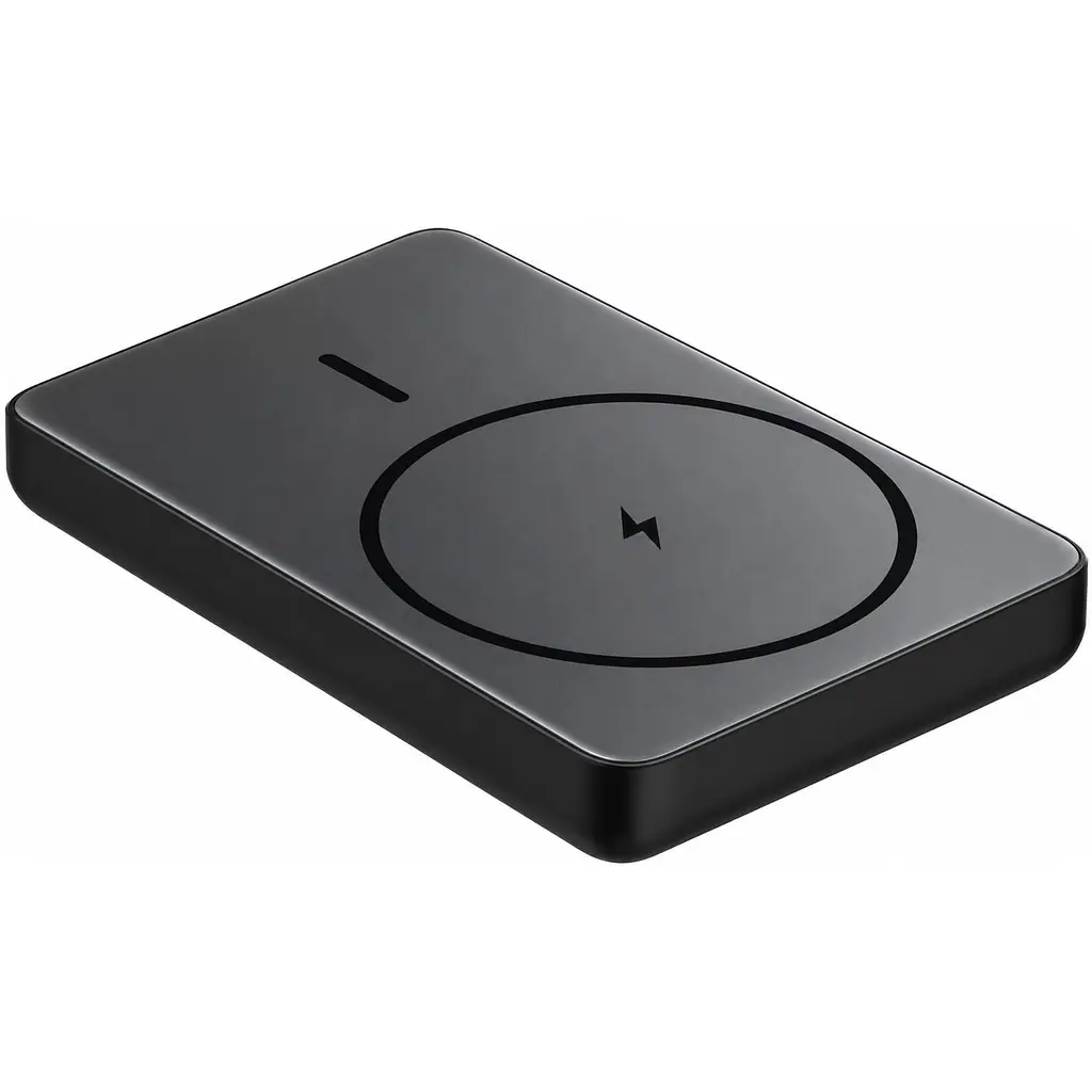 Павербанк ATRIA Black 10 000 mAh / 15 Вт (WPD-W72B) - фото 2
