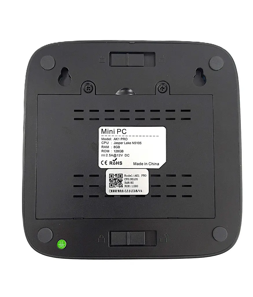 Мини компьютер неттоп FICEP AK1 PRO Intel N5105 8GB RAM 128GB SSD 2xHDMI LAN Wi-Fi ac BT 4.0 2xUSB2.0 2xUSB3.0 miniJack Win 11 - фото 5