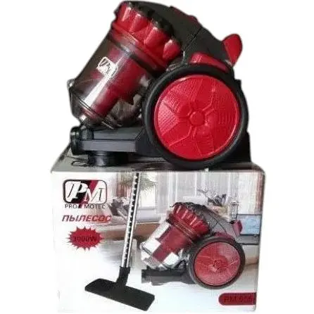 Пылесос контейнерный Promotec PM-655 для сухой уборки циклонного типа без мешка с колбой 3000 Вт - фото 9