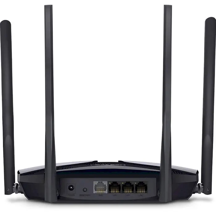Роутер Mercusys MR80X AX3000 Black 802.11aх (MR80X) - фото 2