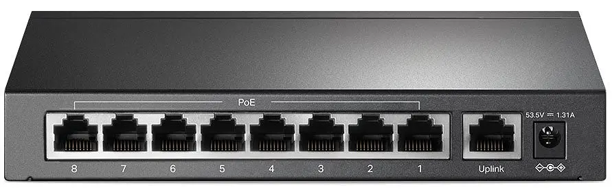 Коммутатор TL-SF1009P 9x1FE (8xPoE), 65Вт, Неуправляемый TP-Link teh0018154 - фото 4
