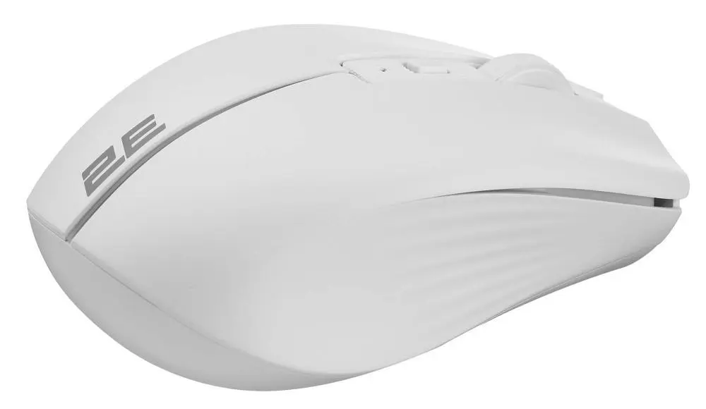 Миша бездротова 2E MF270 Silent Rechargeable WL White (2E-MF270WWH) - фото 4