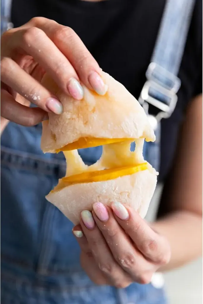 Моті Bamboo House Double Fillings Mochi Mango Milk 180г - фото 6
