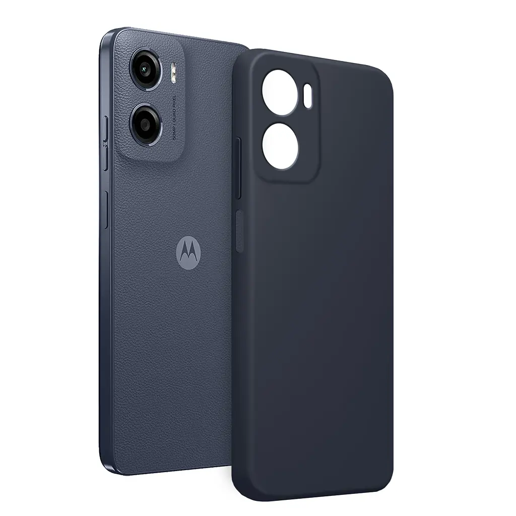 Чохол MAKE Motorola G05/E15 Silicone Black - фото 4