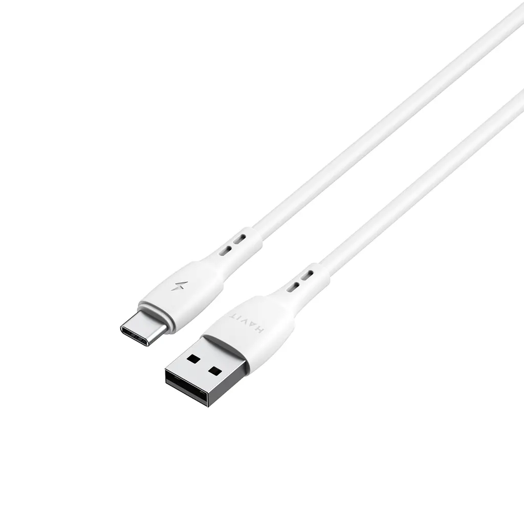 Кабель USB - USB-C Havit CB620C-L 3A 2 м білий (HV-CB620C-L-WH) - фото 4