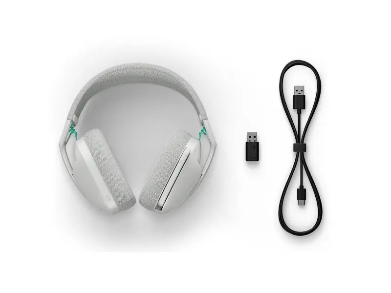 Навушники з мікрофоном Logitech G321 Lightspeed Wireless White (981-001569) - фото 6