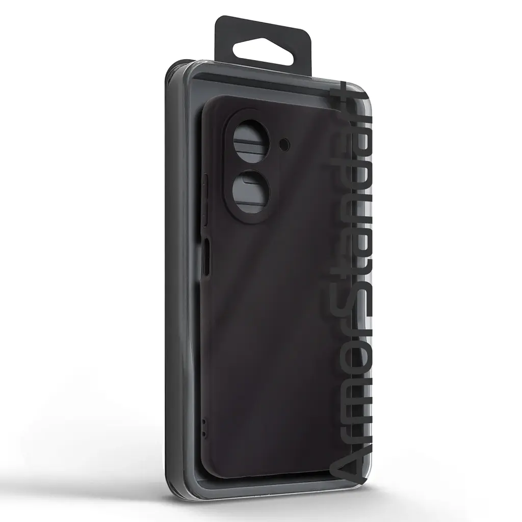 Чохол ArmorStandart Matte Slim Fit для Xiaomi Poco C71 4G Camera cover Black - фото 5