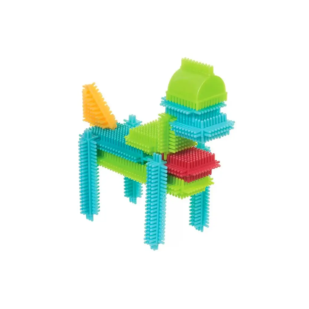 Конструктор Battat серії Bristle Blocks — Будівельник, 56 деталей (BT3070Z) - фото 4