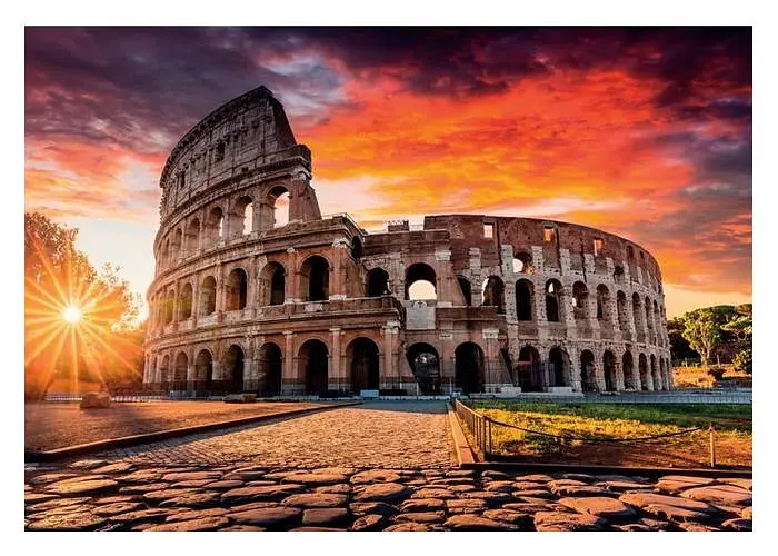 Пазл Clementoni High Quality Collection: Римський захід сонця, Італія (High Quality Collection - Roman Sunset Puzzle - 1000 pcs.), 1000 ел. (39985) - фото 2