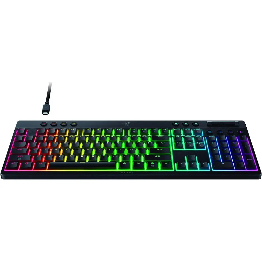 Клавіатура Razer BlackWidow V4 Low-Profile Green switch (RZ03-05270100-R3M1) [149289] - фото 4