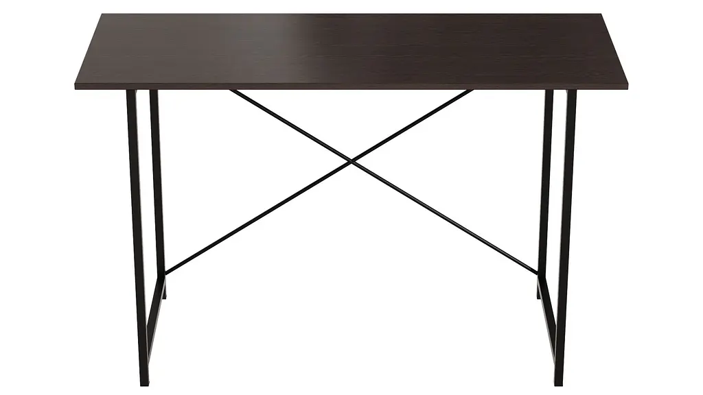 Стіл письмовий Line Лайт Ferrum-decor 750x1200x500 Чорний метал ДСП Венге Магія 16 мм (FRD-106157) - фото 5