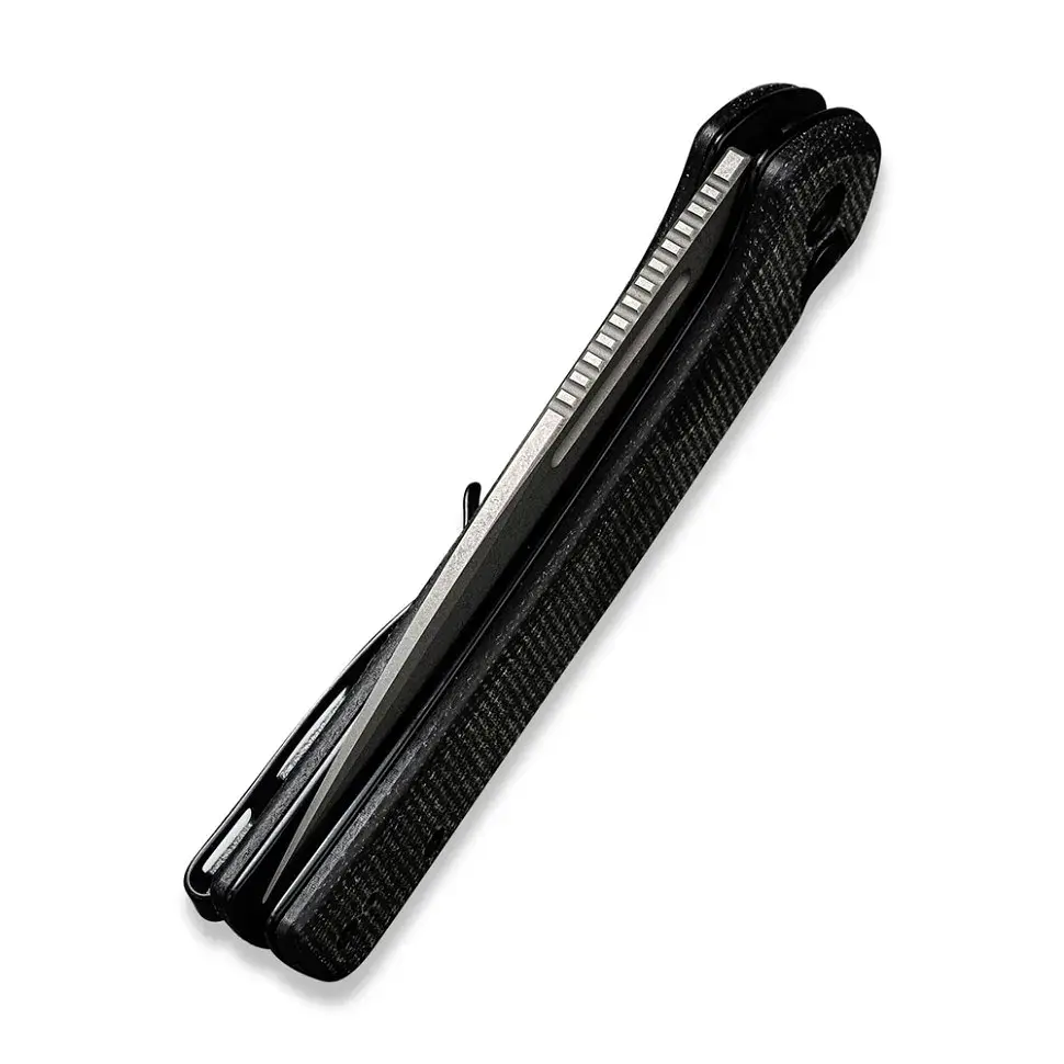 Ніж Civivi Conspirator Stonewash Black Micarta (C21006-1) - фото 4