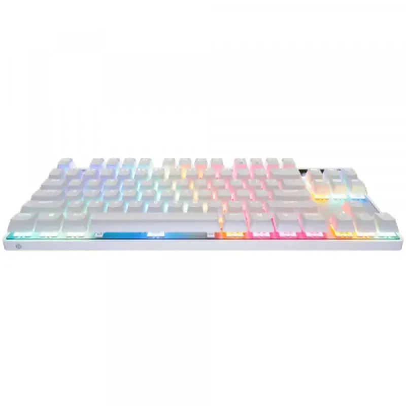 Клавіатура SteelSeries Apex Pro TKL Gen 3 HyperMagnetic OmniPoint 3.0 OLED USB UA White (64898) - фото 4