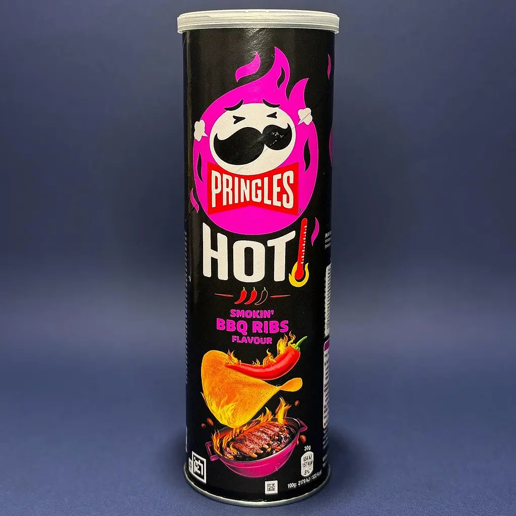 Чіпси Pringles Flame Spicy BBQ 160 г