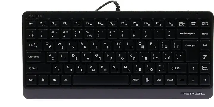 Клавіатура A4Tech Fstyler Compact Size FK11 USB Сірий