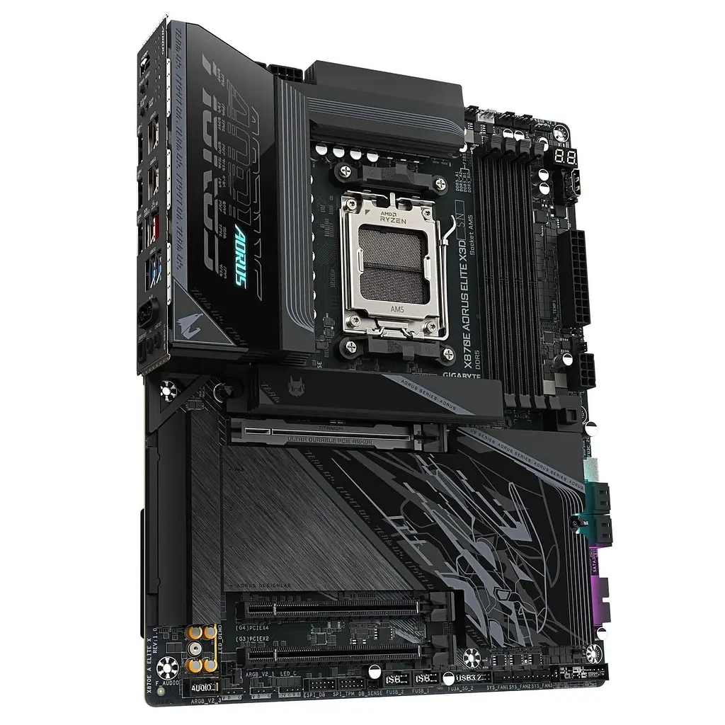 Материнська плата GIGABYTE X870E AORUS ELITE X3D (X870E AORUS ELITE X3D) (Socket AM5, AMD X870E, ATX) - фото 3