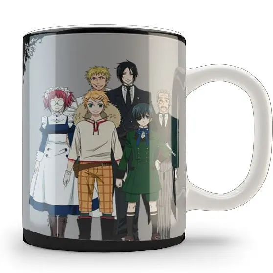 Кружка GeekLand Темный дворецкий Black Butler 02.07.753 330 мл черная - фото 2