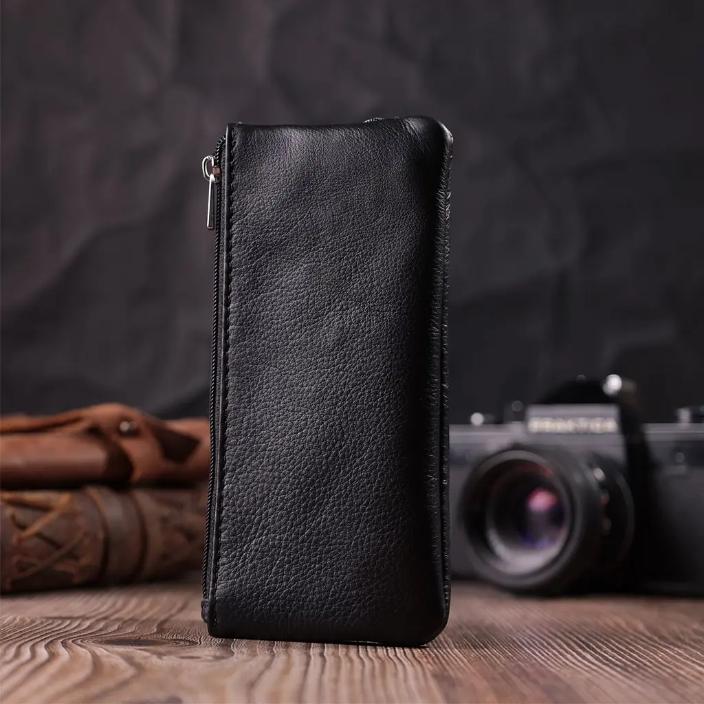 Універсальна ключниця із натуральної шкіри ST Leather 22511 чорна - фото 9