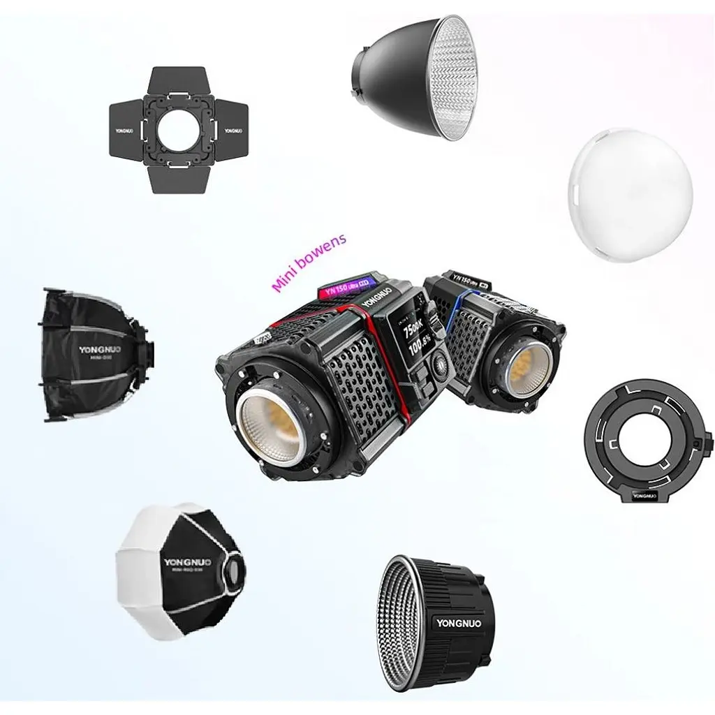 Студійне світло Yongnuo YN150 Ultra Bi 150W Kit [168859] - фото 12